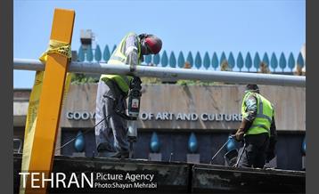 بازسازی پل کریمخان 61