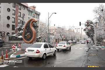 روز برفی تهران - 3 7