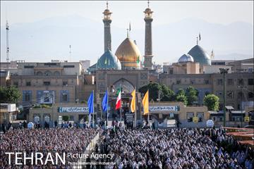اقامه نماز عید فطر در جوار حرم حضرت شاه عبدالعظیم 17