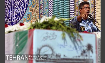 مراسم تشییع پیکر دو شهید گمنام در شهرک چیتگر 24