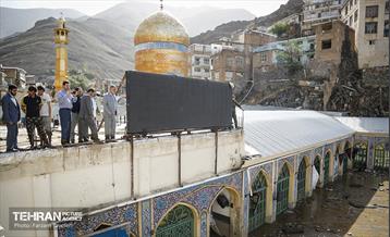 بازدید شهردار تهران از منطقه سیل زده امام زاده داوود(ع) 36