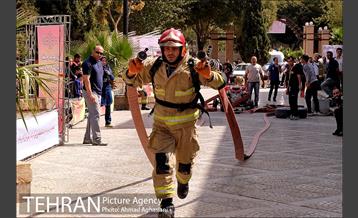 مسابقات عملیاتی ورزشی آتش نشانان تهران 13