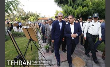 بازدید شهردار تهران از پروژه های شاخص منطقه 9 6