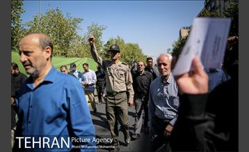 راهپیمایی مردم تهران بعد از نماز جمعه 7