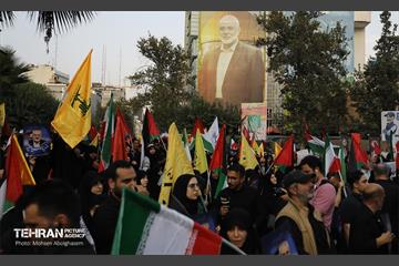 اجتماع مردم تهران در محکومیت جنایت رژیم صهیونیستی 27