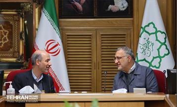 نشست مشترک وزیر نیرو و شهردار تهران 3