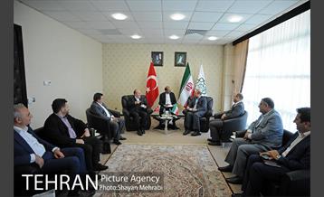 دیدار دکتر قالیباف با دکتر کادیرتوپباش شهردار استانبل 1