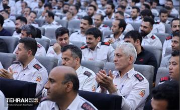 نشست مدیرعامل سازمان آتش‌نشانی تهران با کارکنان 6