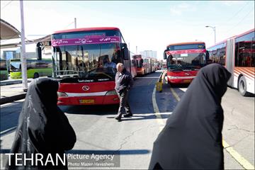 خطوط اتوبوس تندرو تهران BRT 14