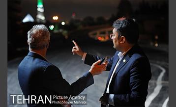 شبگردی اصحاب رسانه در منطقه یک 14