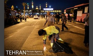 خدمات شهرداری تهران به مناسبت رحلت امام خمینی در مرقد امام خمینی (ره)  18