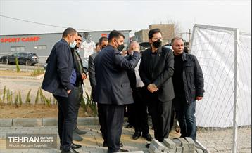 آئین افتتاح و بهره برداری از پروژه‌های شهری در منطقه 5