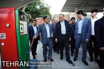 افتتاح اولین موزه پمپ بنزین در تهران با حضور شهردار تهران  33
