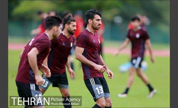 تمرین تیم ملی فوتبال در مالزی 22