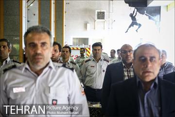 نامگذاری ایستگاه ٤٩ آتش نشانی به نام شهید امینی و رونمایی از سردیس 1