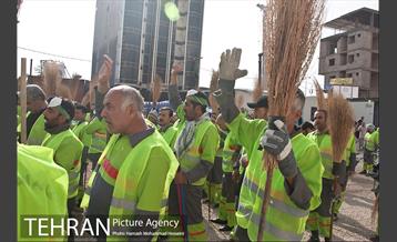 خدمات رسانی نیرو های خادم الحسین (ع) در کربلا 4