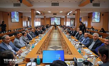 مراسم تکریم و معارفه معاون امور مناطق شهرداری تهران 21