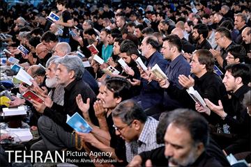 مراسم احیای شب بیست وسوم ماه رمضان درحرم حضرت عبدالظیم حسنی(ع) 1