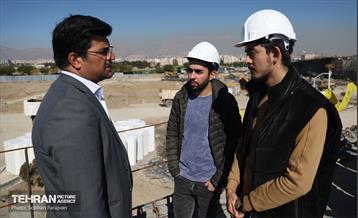 بازدید دانشجویان از پروژه میدان فتح 5