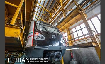 نخستین قطار ملی مترو 12