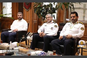 بازدید رئیس پلیس راهور کل کشور از پروژه‌های منطقه 9 14