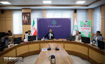 نشست خبری مدیر عامل سازمان مدیریت میادین میوه و تره بار 11