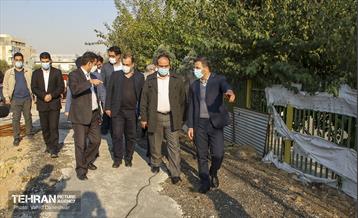 بازدید اعضای شورای شهر تهران از منطقه 17