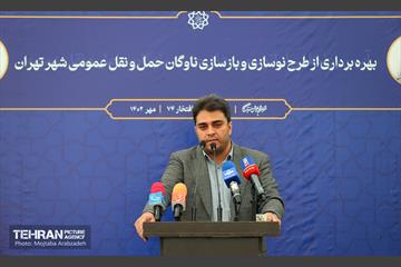 آیین بهره‌برداری از طرح نوسازی حمل و نقل عمومی تهران 26