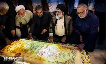 مراسم رونمایی از بنای یادبود شهید سیدعلی اندرزگو