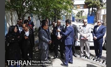 بازدید مدیر کل دفتر شهردار تهران از منطقه 21 26