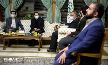 دیدار شهردار تهران با شهردار و اعضای شورای شهر قم 11