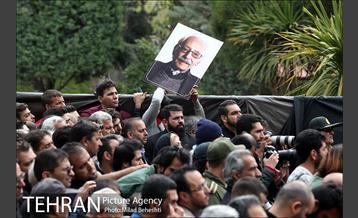 آئین وداع با استاد جمشید مشایخی 37