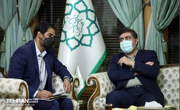 دیدار شهردار تهران با مدیرعامل توانیر 13