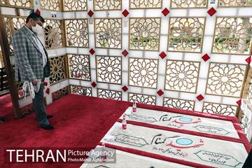 غبارروبی مزار شهدای گمنام فدک 6