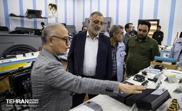 بازدید شهردار تهران از کارخانه خودروسازی «عقاب افشان» 14