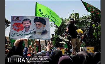 تشییع پیکر ۳تن از شهدای مدافع حرم 24