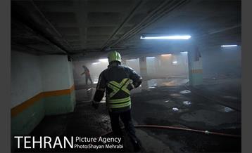 آتش سوزی در ساختمان برق حرارتی 54