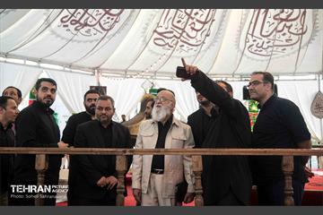 خیمه عاشورایی در میدان هفتم تیر 25