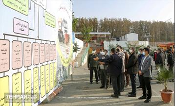 مانور برف روبی شهرداری منطقه 5