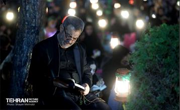 مراسم احیای شب‌ بیست‌ویکم ماه مبارک رمضان در بهشت زهرا(س) 28