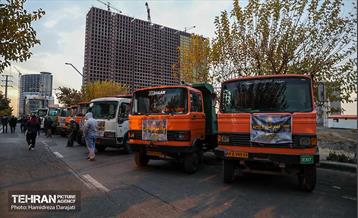 مانور برف روبی شهرداری منطقه 6 7