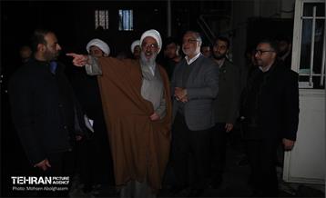 بازدید شهردار تهران از مسجد شهید بهشتی 4