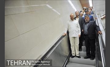 افتتاح خط ۷ مترو تهران با حضور دکتر قالیباف 16