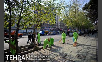 ساماندهی شهر پس از تشییع پیکر آیت الله هاشمی رفسنجانی 16