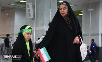 خدمات ویژه مترو تهران در مراسم سلام فرمانده