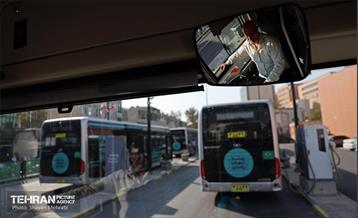 به وقت خدمت؛ ایستگاه شارژ اتوبوس برقی «قورخانه» 32