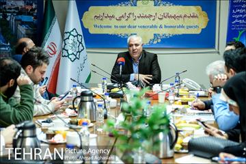 نشست خبری رییس مرکز مطالعات و برنامه ریزی شهر تهران 9