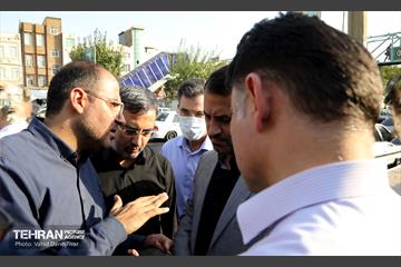 حضور مدیرعامل سازمان نوسازی شهرداری تهران در منطقه۱۷