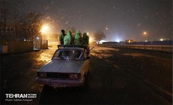 عملیات برف‌روبی در پایتخت 4