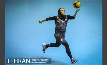 جشن قهرمانی سایپا در لیگ والیبال زنان 3